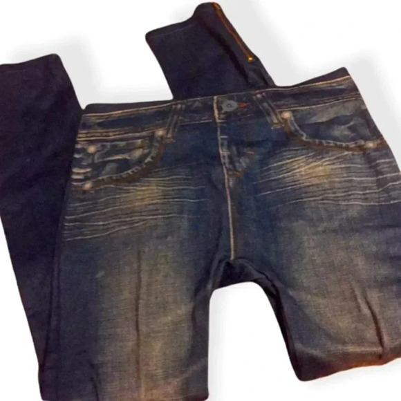 GENIE Pants - Denim Jean Style Leggings